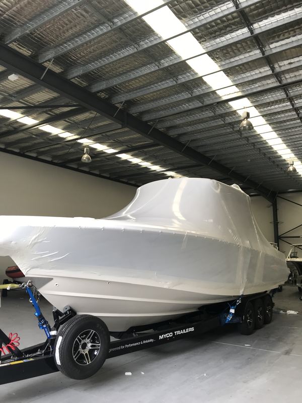 Shrink wrapping work
