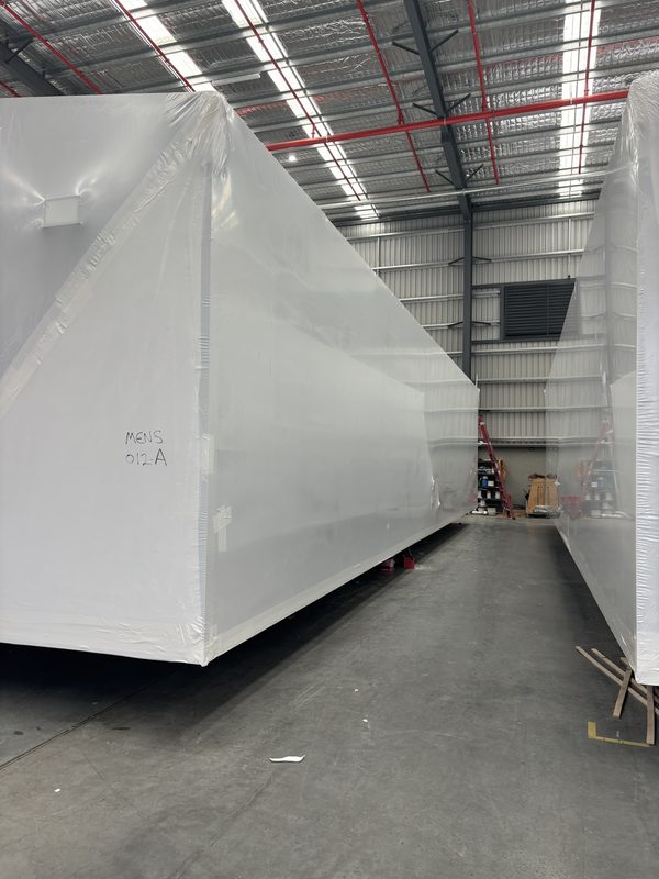 Shrink wrapped modular