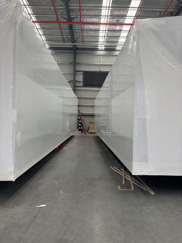 Shrink wrapped modular