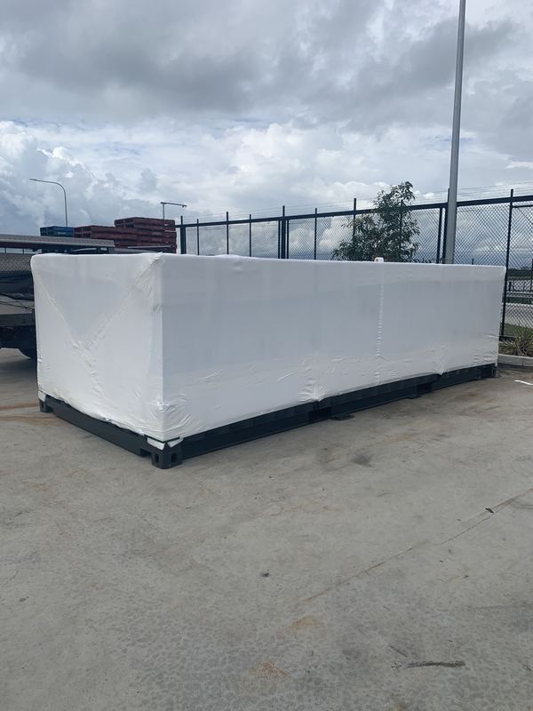 Shrink wrapped storage