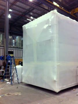 Shrink wrapped storage