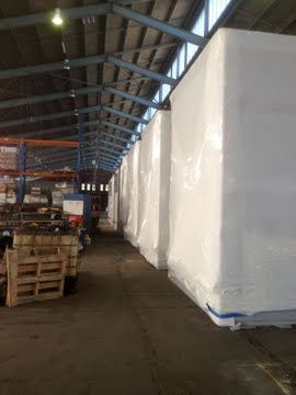 Shrink wrapped storage